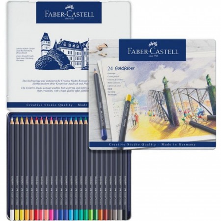 24-pieces Goldfaber Colour Pencil Set